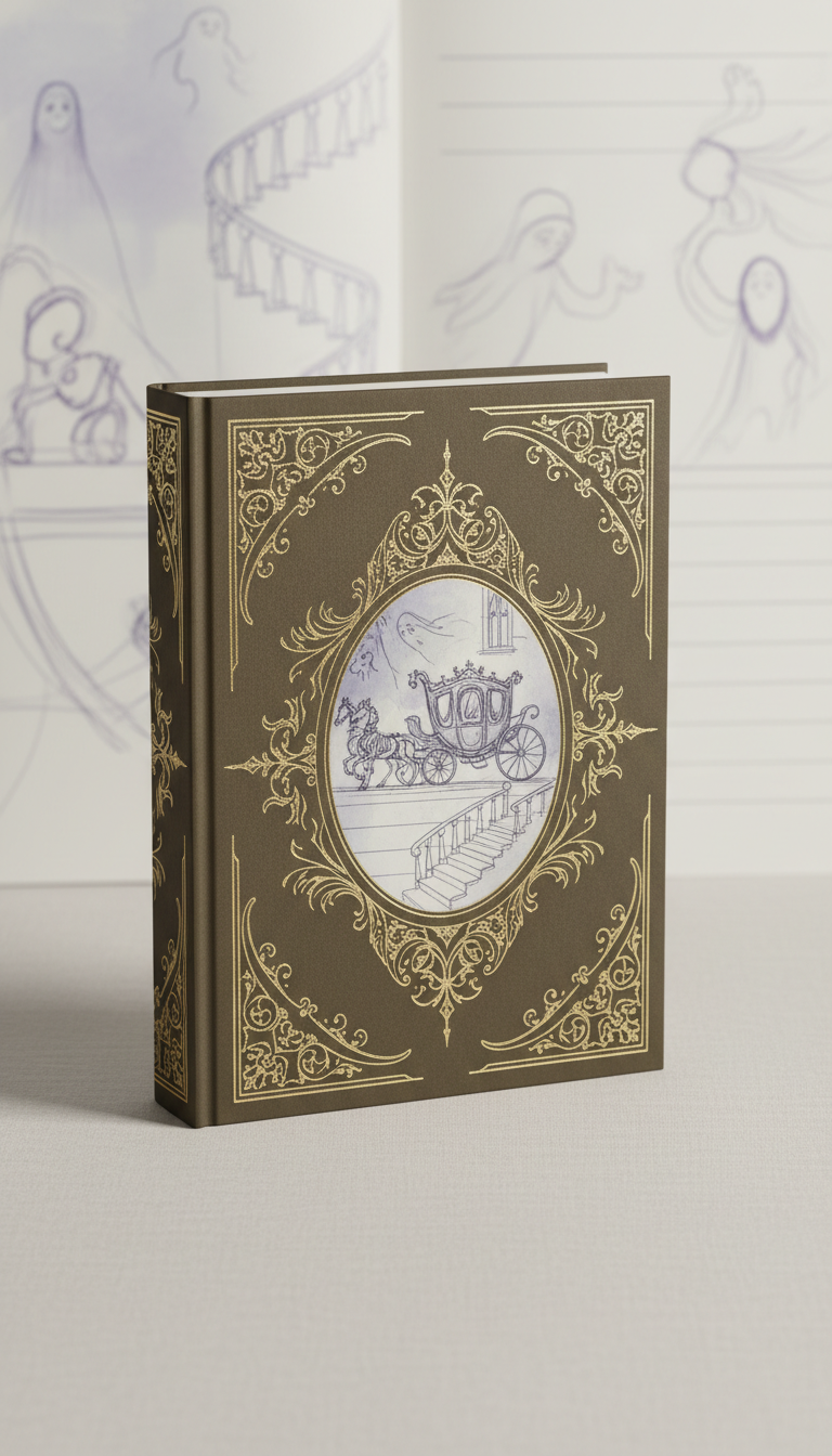 Haunted Mansion hardcover sketchbook