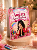 Custom Coloring Book with Colored Photo(12 Pages)