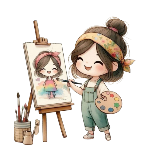 Happy family illustration